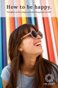 A woman in front of a colorful wall with text on the photo for Life Insight showing how we can help with Hinsdale depression therapy.